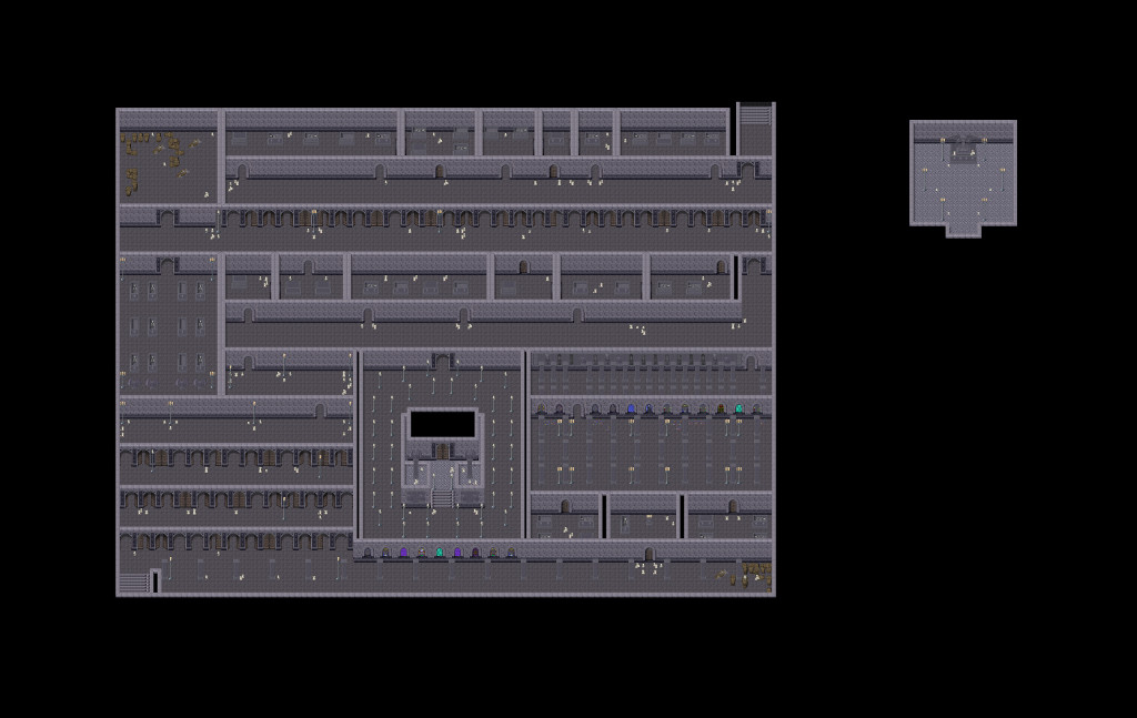 Crypts level 2 (3 floors include mini-bosses)