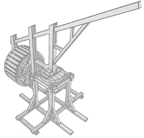 Work In Progress on the Medevol Crane