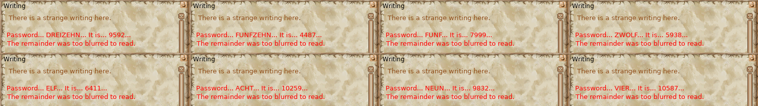 Passwords