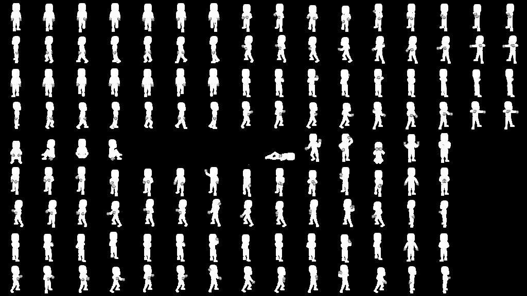 Spritesheet (male/unisex, I do have a female one too)