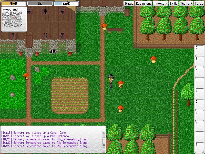 The evil mushroom have taken over the farm