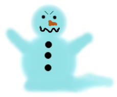 frosty the badman :D He'd slide on the ground and throw snowballs at you.