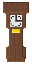 Grandfather clock for the Woodland Indoor tileset. An edited version of the image by jaxad0127.