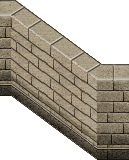 Diagonal Castle Walls