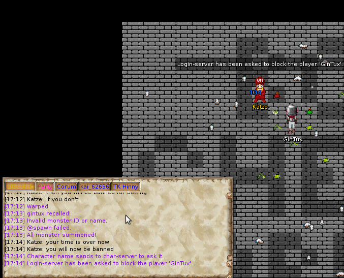 A screenshot - like in the old days