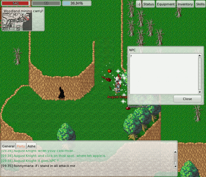 Shows 2nd NPC=? found.