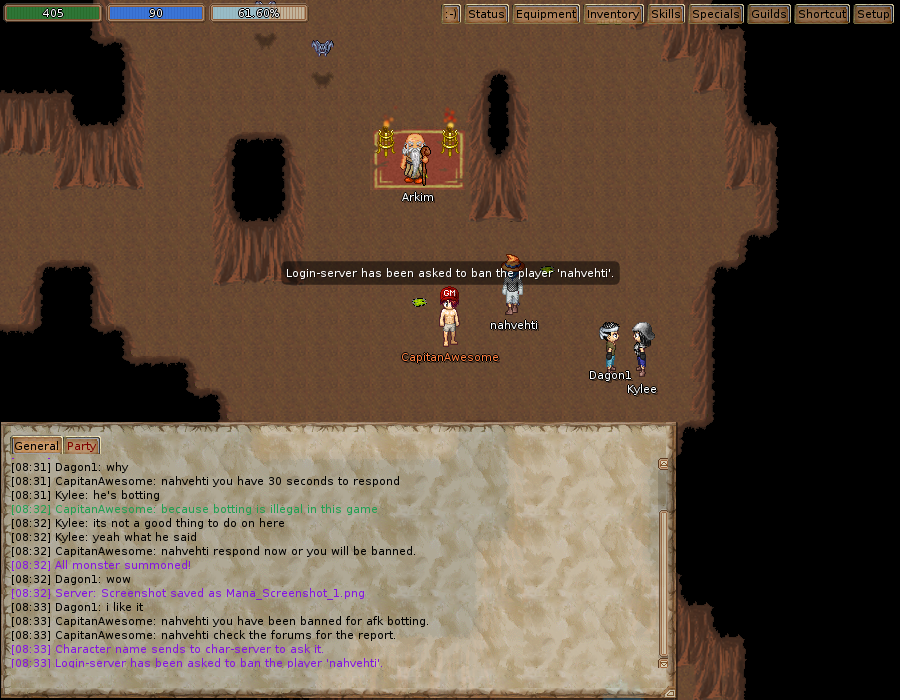 nahvehti botting in bat cave 2