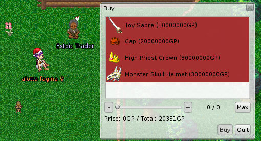 30 million/billion/kk whatever gp :P