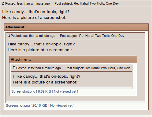 Wondering if liking candy is on-topic.