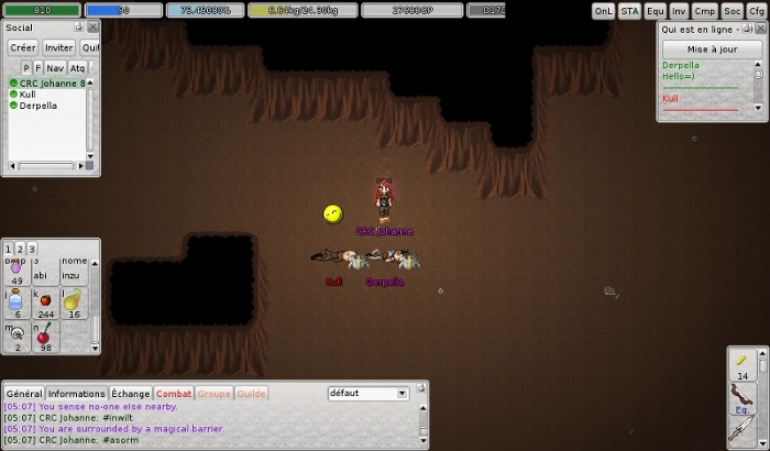 the points go for skeletons. Yeah!